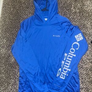 Columbia Royal Blue Performance Hoodie